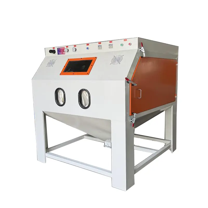Kabineti manual me rërë sandblasting Makinë me rërë